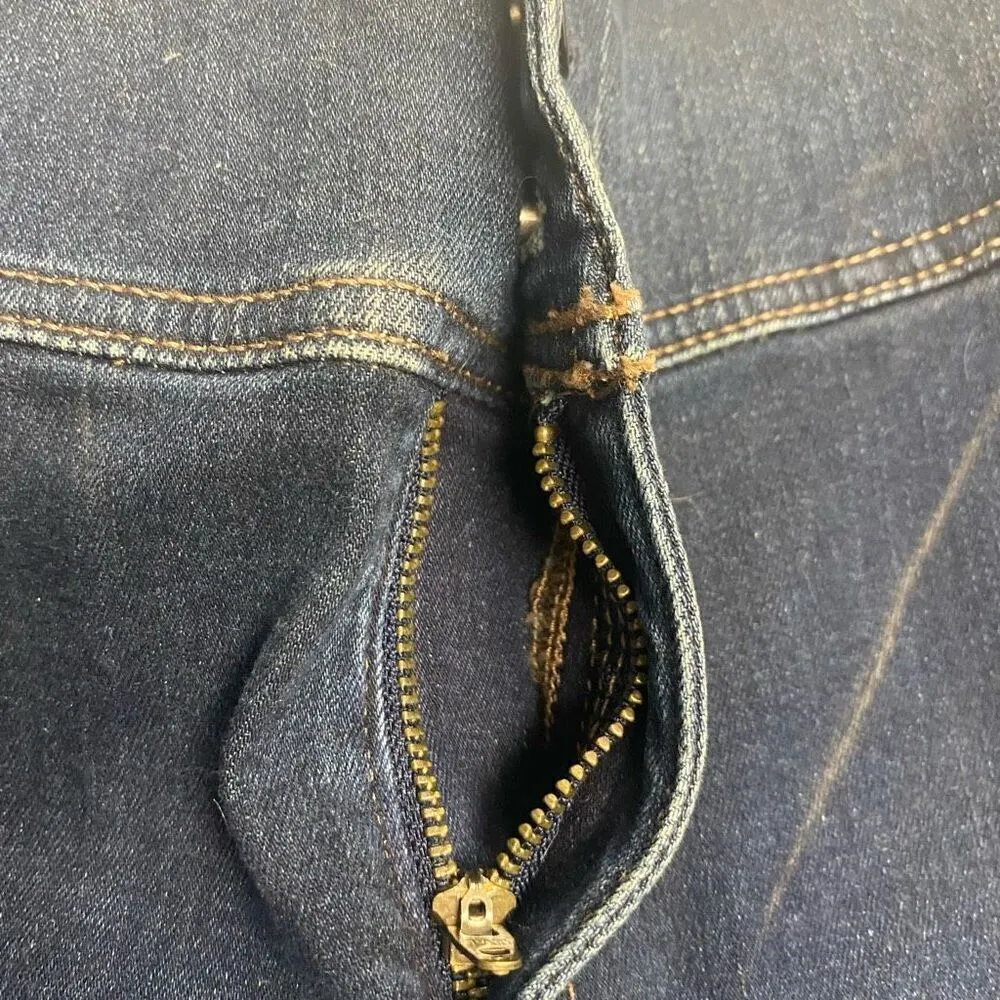 LANE BRYANT Women’s Dark Wash Blue High Rise Jeggings Size 20 Inseam 27.5 - Image 7