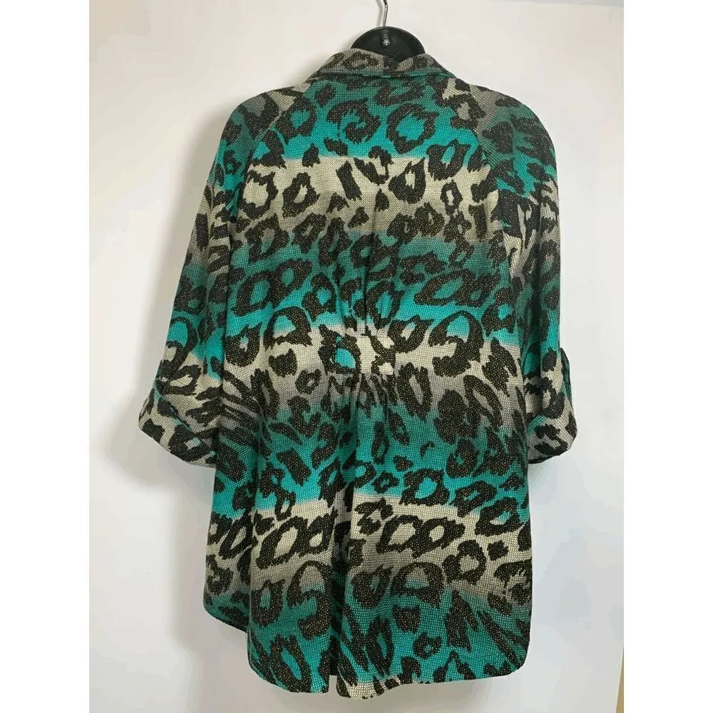 Multiples Animal Print Blazer - Image 2