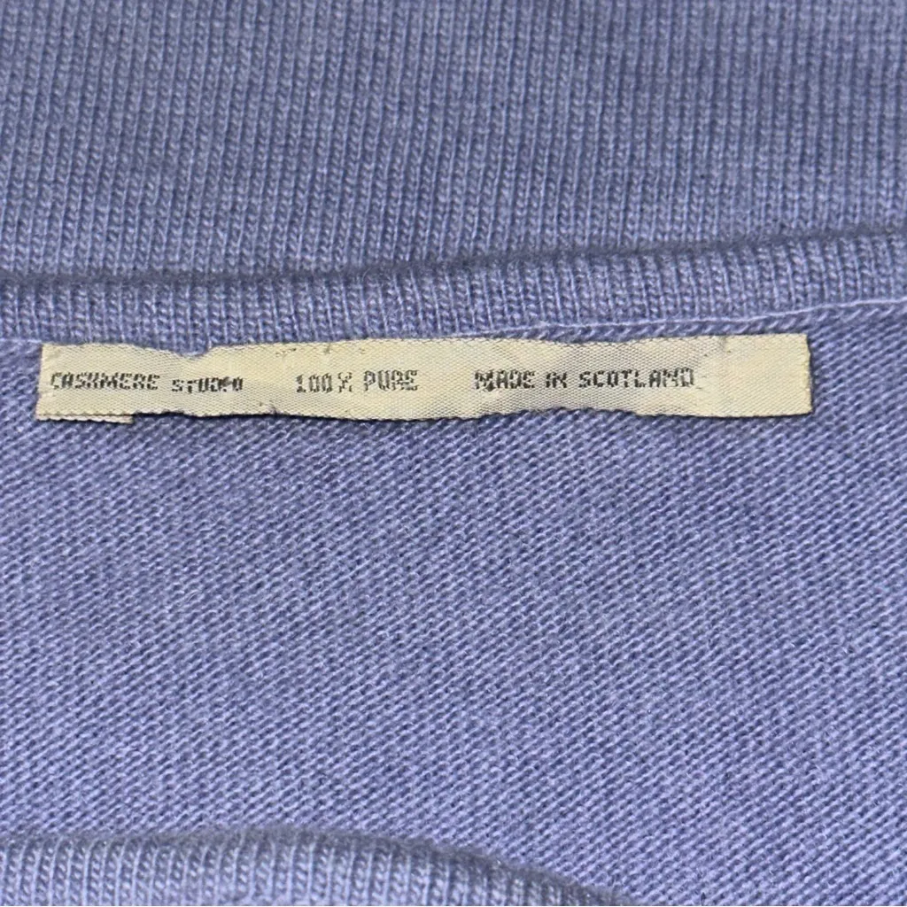 Studio Cashmere Women’s Size 2 M Lavender Light Purple Sleeveless Sweater Top Size M - Image 4