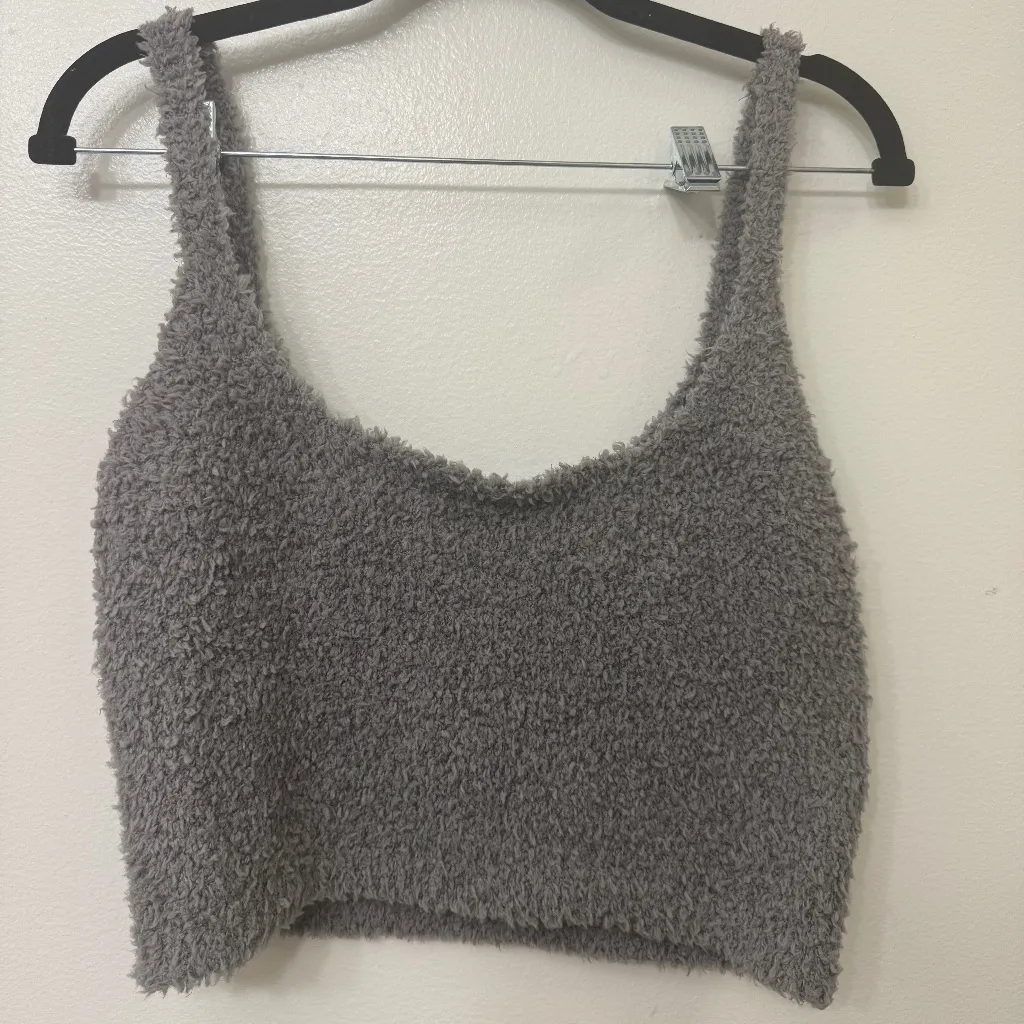 NWT SKIMS Cozy Knit Crop Top - Image 3