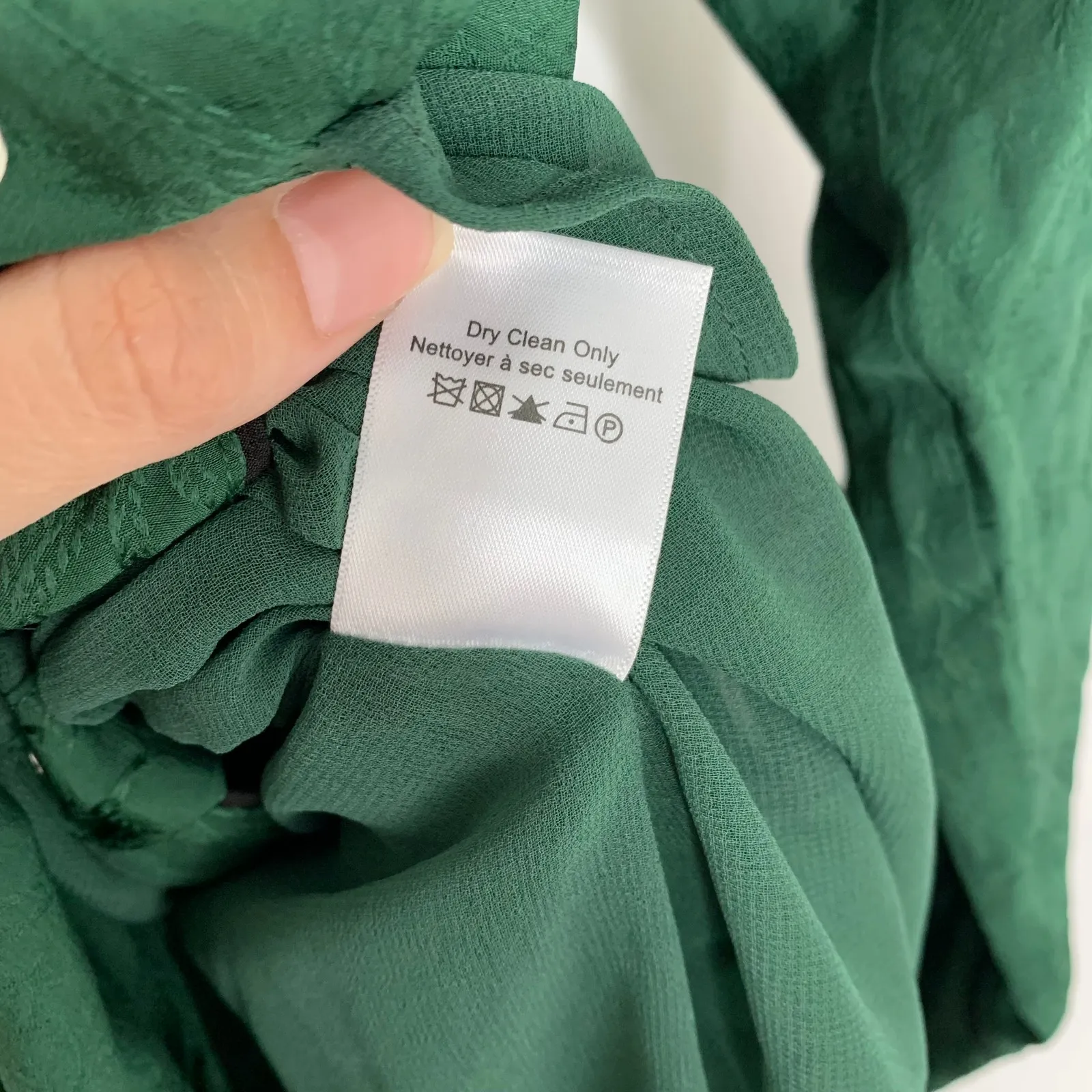 Veronica Beard Spur Western Silk Tie Midi Dress in Green Womens Size 8 - Image 15