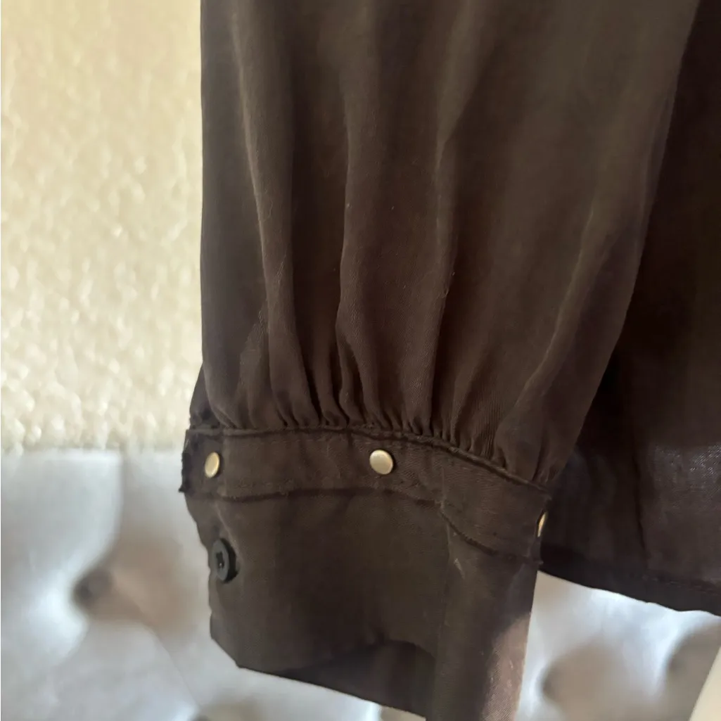 Zara Men's Black Lightweight Shirt Jacket - Image 4