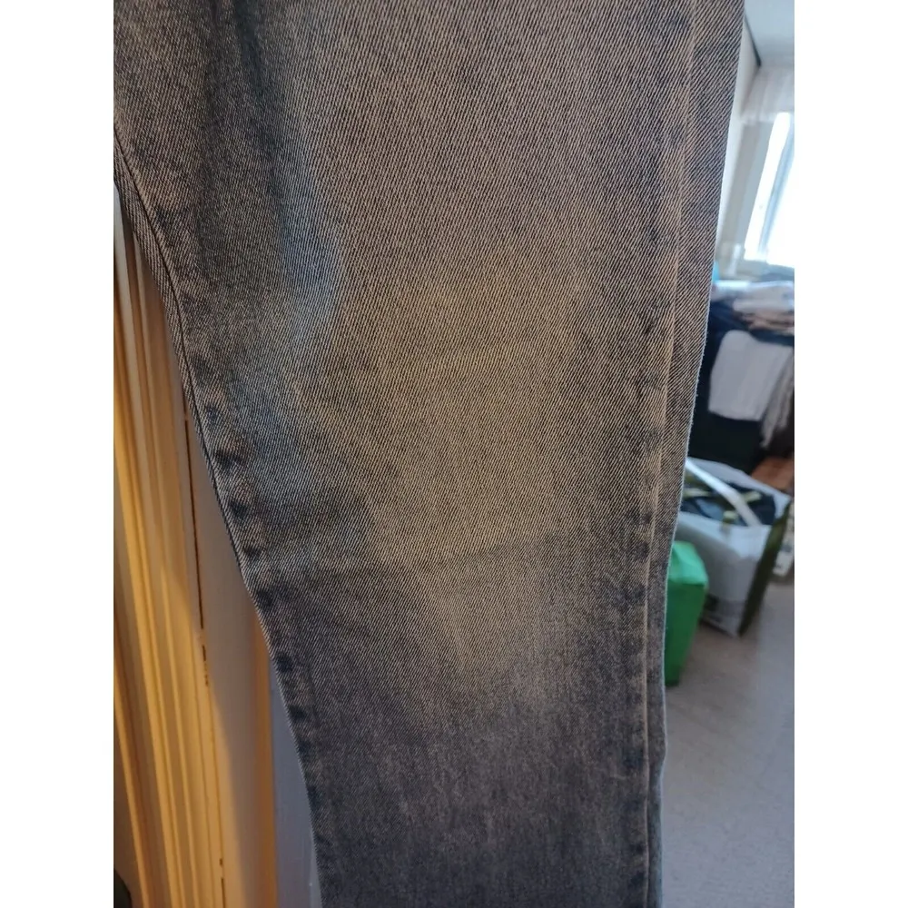 Mosquito Womens Jeans Size 5/6 Flare Embellished Hem Mid Rise 5 Pocket B… Blue - Image 5