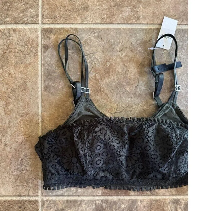 Aerie Real Power Wireless Push Up Joy Convertible Lace Bra Size 32B - Image 3