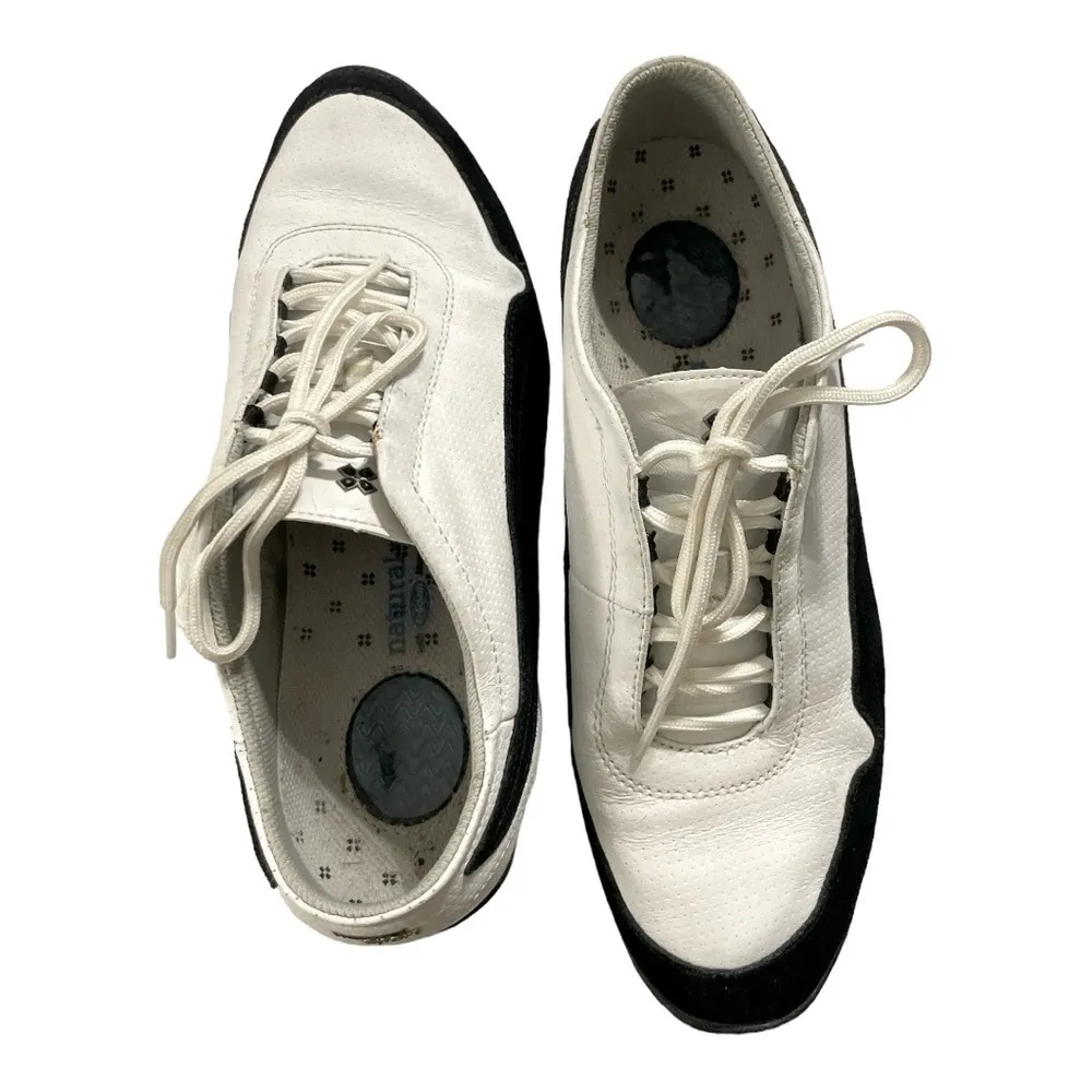 Natural Sport Women's black and white walking Athletic Sneakers size 10M - Image 7