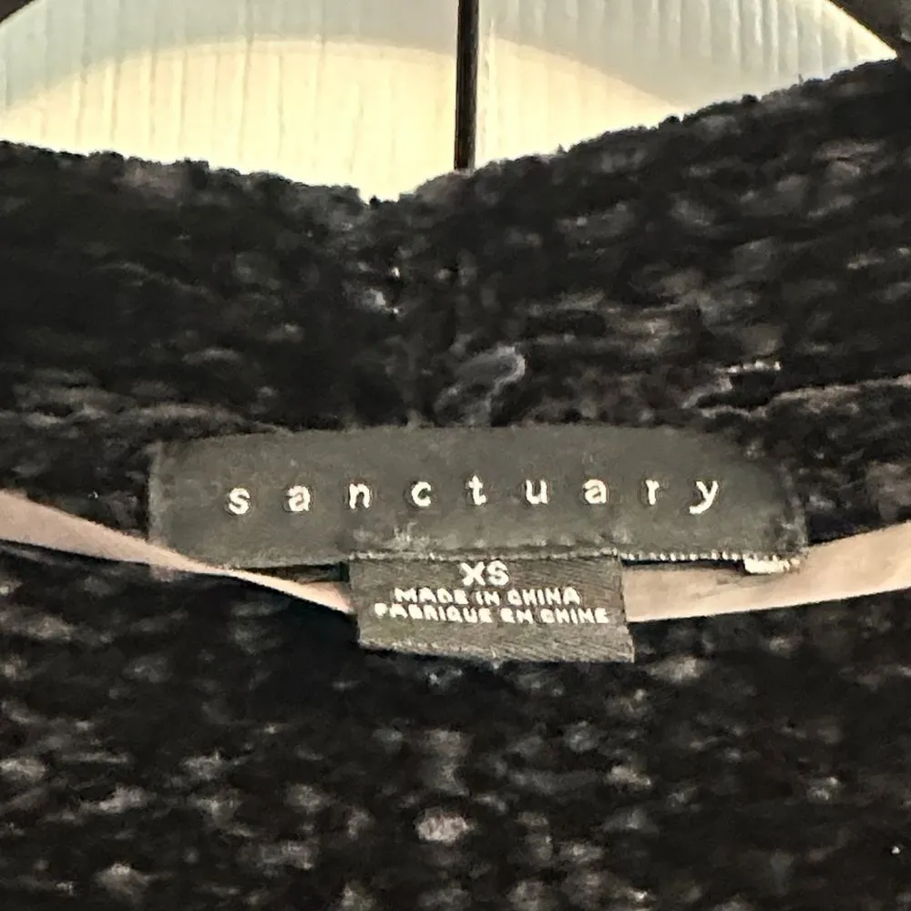 Sanctuary Women’s Black Open Cardigan Sweater - Size XS - Image 4