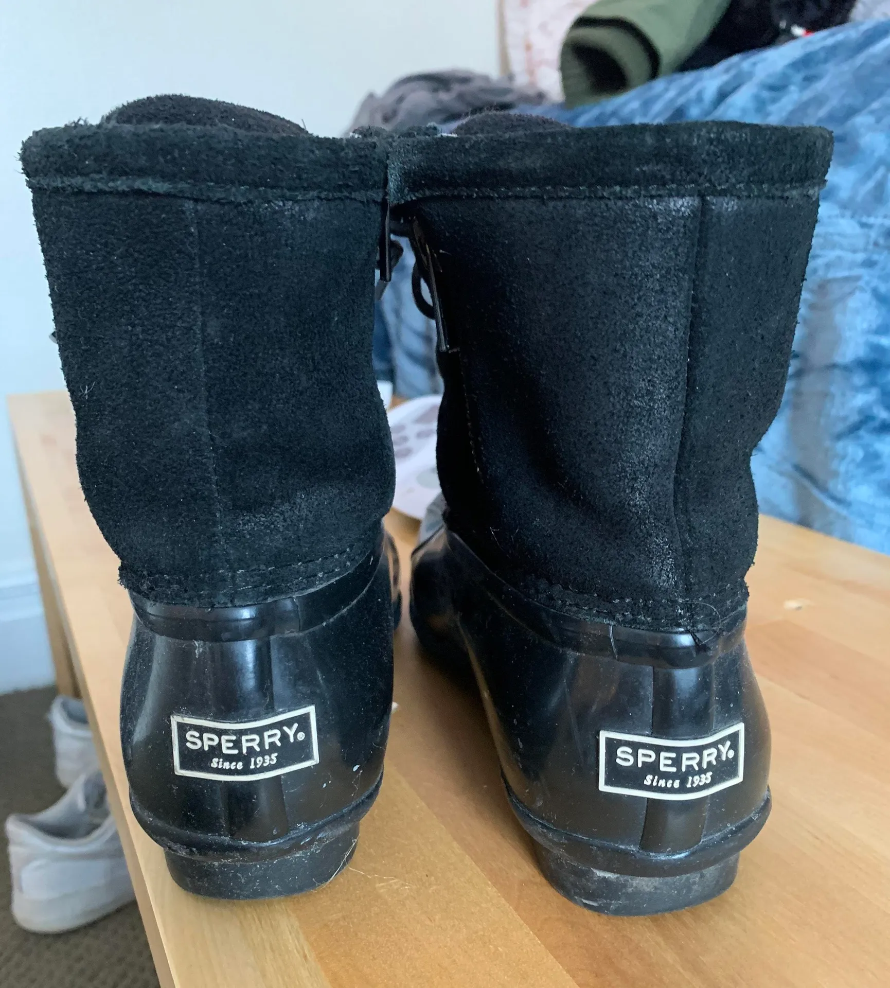 Sperry Black Duck Boots - Image 3