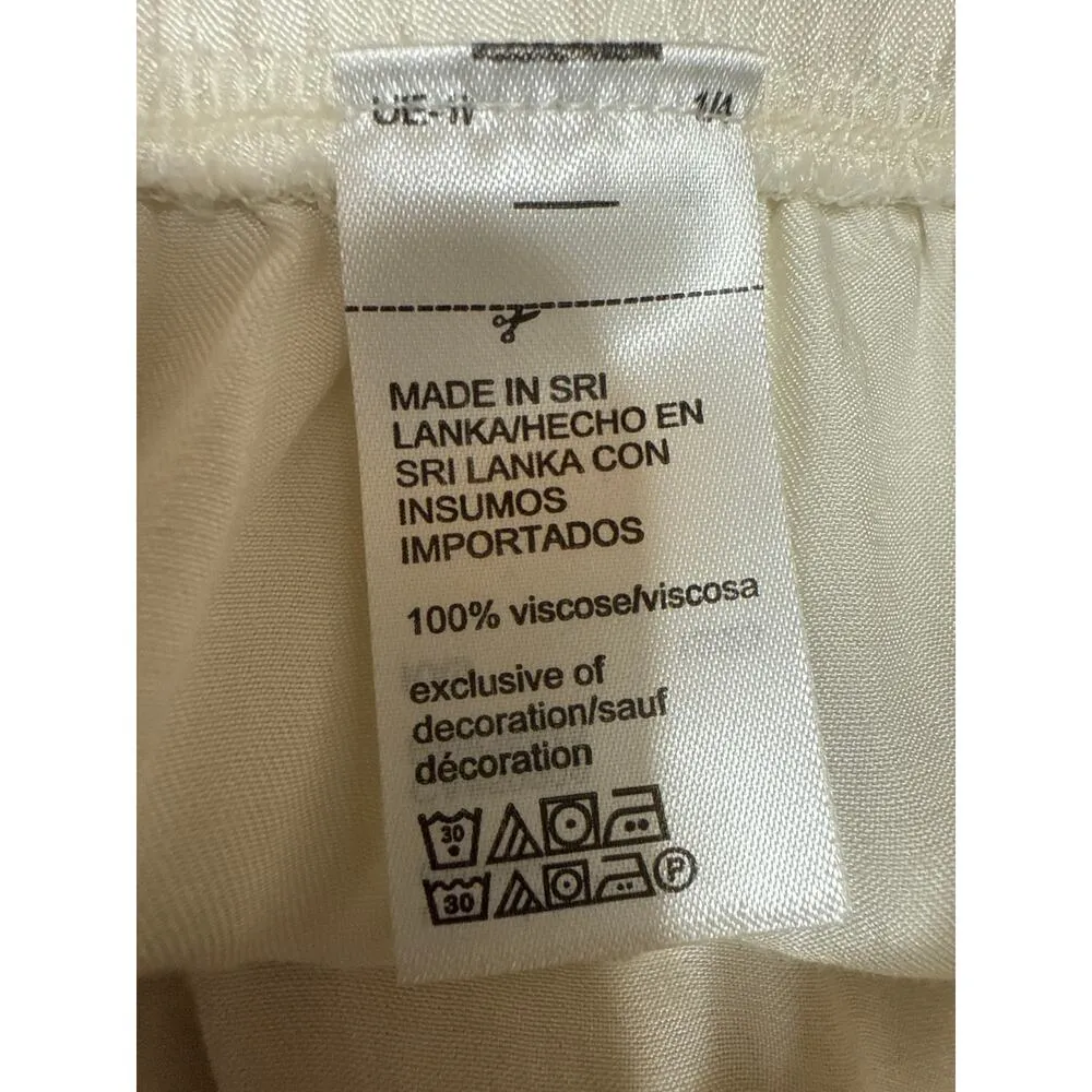 Calvin Klein Women's White Sleeveless Cami Camisole Sleepwear Pajamas Set Size L - Image 8