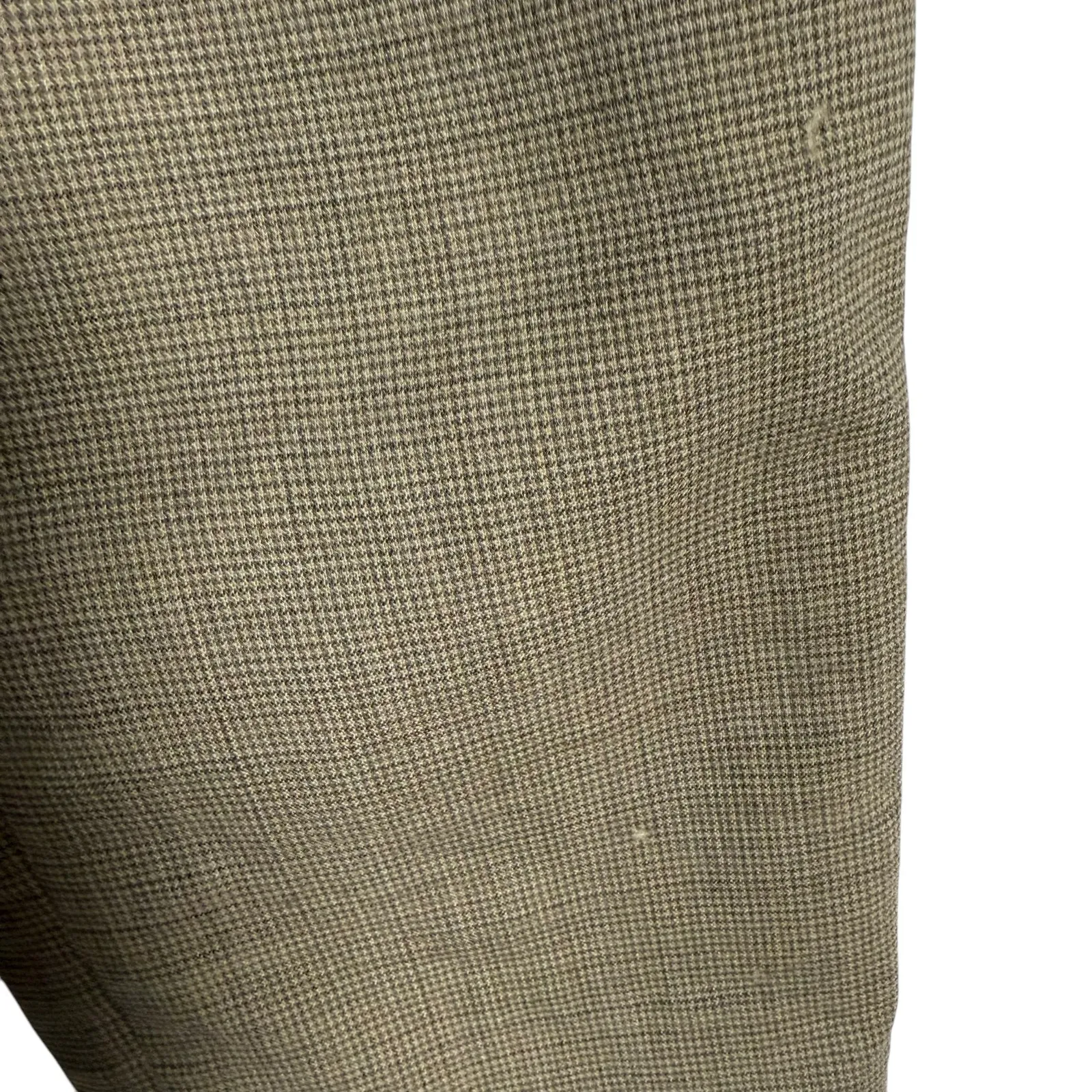 Rachel Comey Tan Houndstooth Wool High Rise Tapered Pants Size Small - Image 6