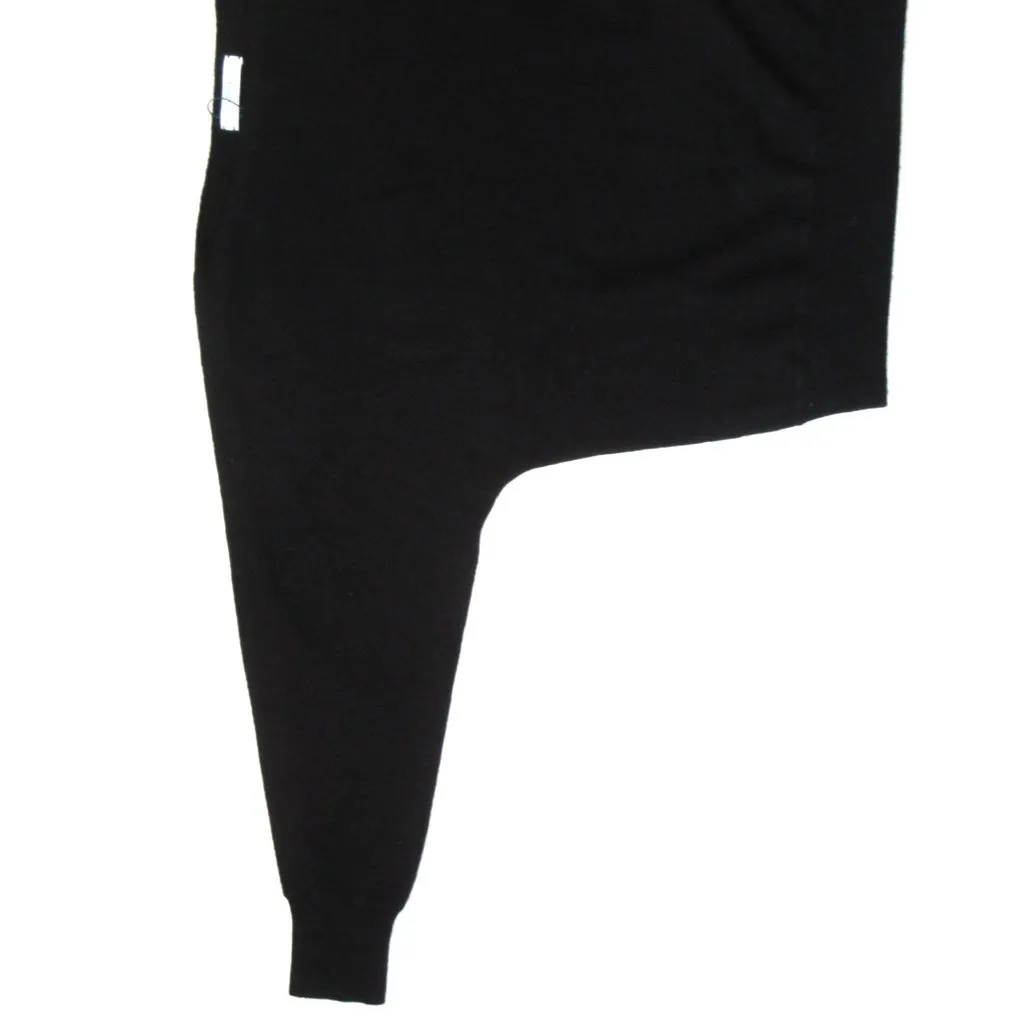 NWT nomad Mulberry in Black Cashmere Boatneck Dolman Sleeve Sweater S - Image 4