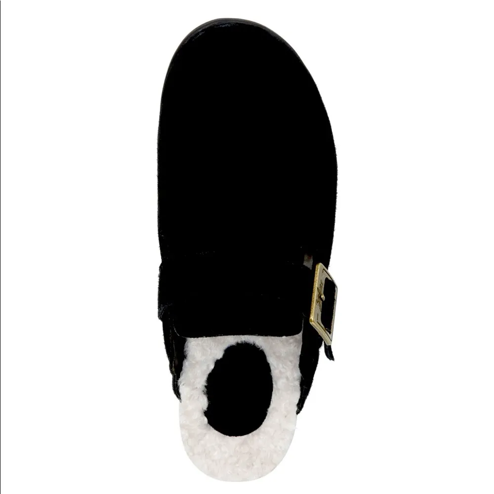 NEW Zodiac Maui Slippers Leather Suede Fur Lined - Image 3