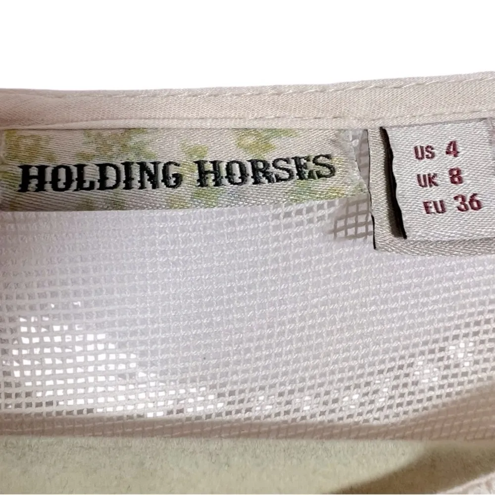 Anthropologie Holding Horses‎ Magnolia Lace Dress Size 4 Feminine Cowgirl Boho - Image 3