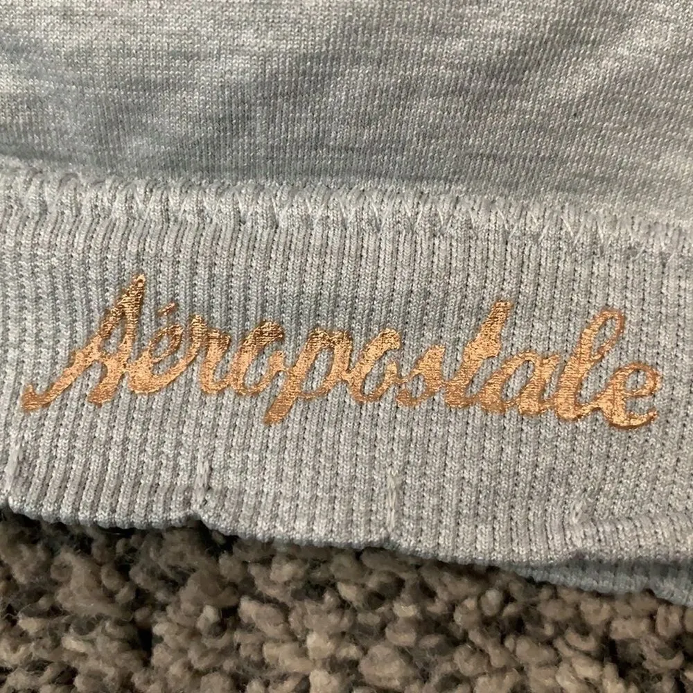 Aeropostale Gray Racerback Bra - Small - Image 3