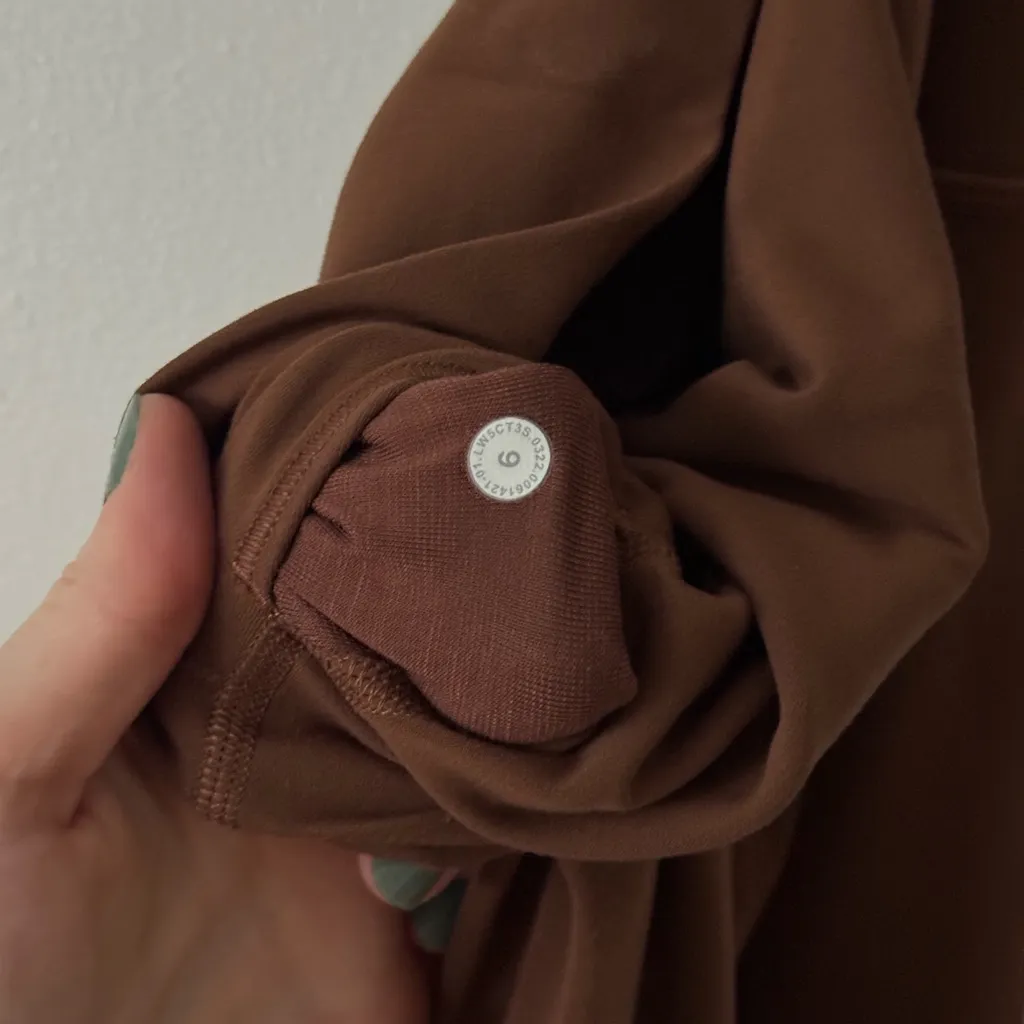 Lululemon 6 Align High-Rise Pant 25" in Copper Brown - Image 6