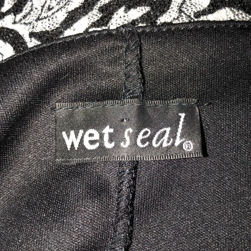 Wet Seal Paisley Bodycon Dress Stretchy 6 - Image 7