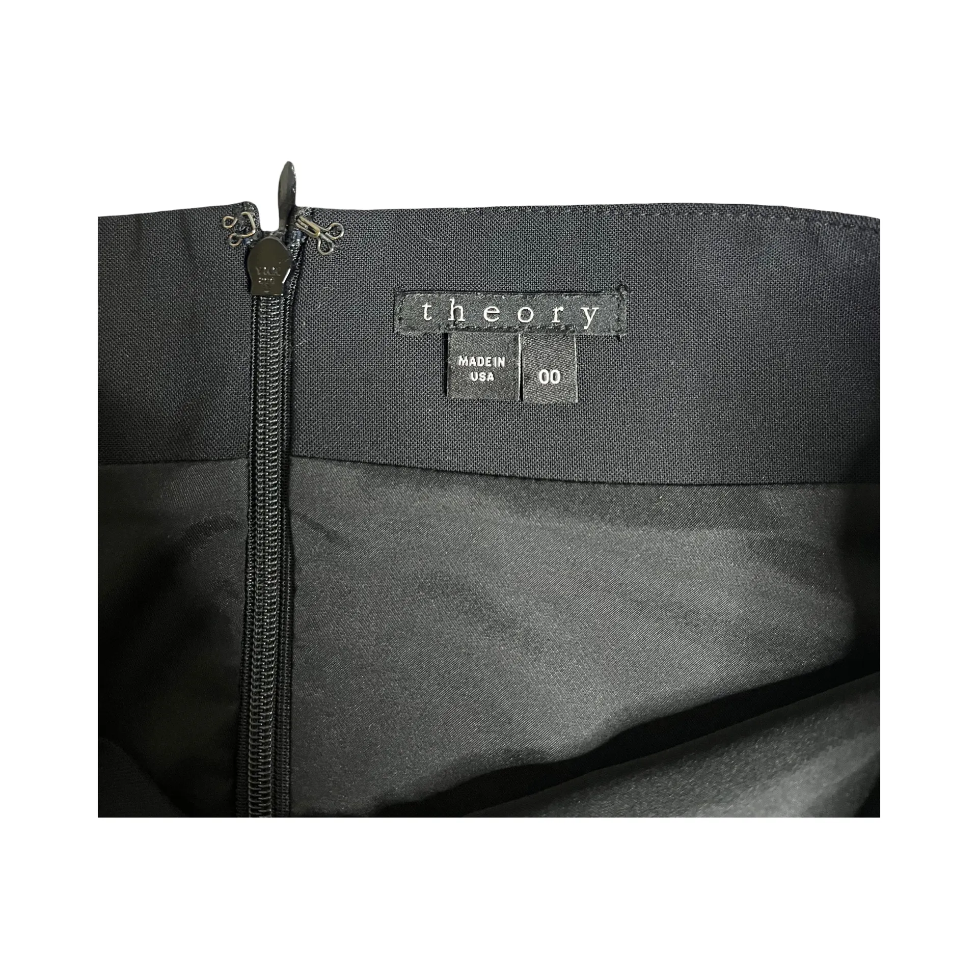 Theory Black Women's Pencil Skirt - Image 2