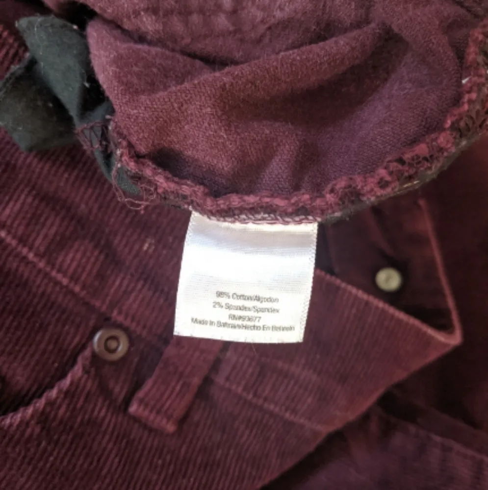 St. Johns Bay Plus Size 14 Straight Fit Secretly Slender Bootcut Corduroy Jeans - Image 8