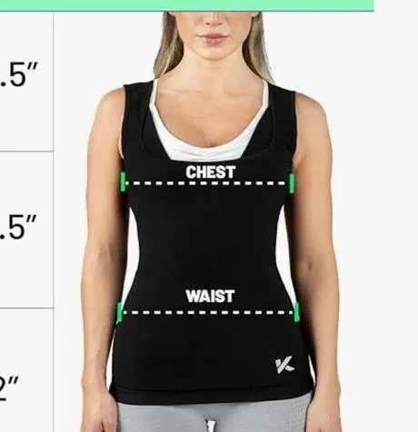 Kewlioo Sauna Compression Workout Shirt Compression Black Size 4X - Image 9