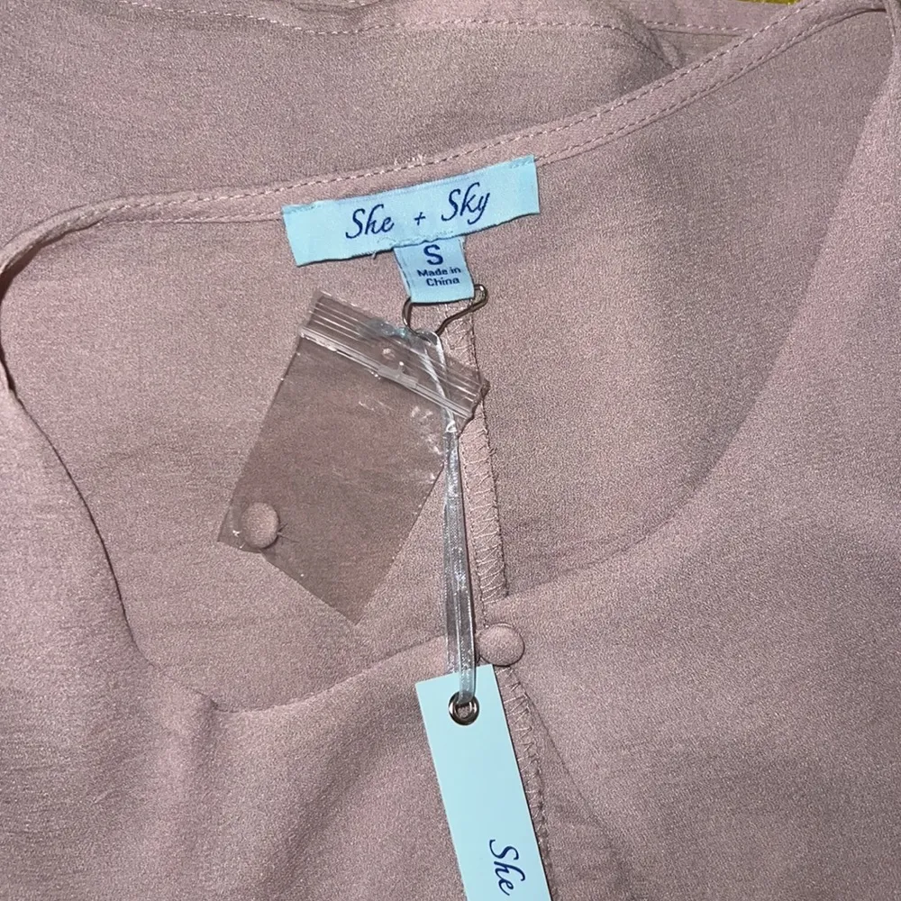 NWT She + Sky Size S Long Sleeve Boho Top - Image 12