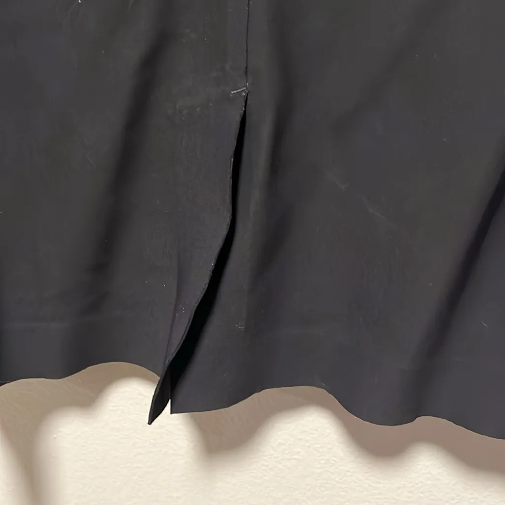 ATHLETA Interstellar Blazer, Zip Pocket, Snap Closure, Black, Size 10 - Image 13