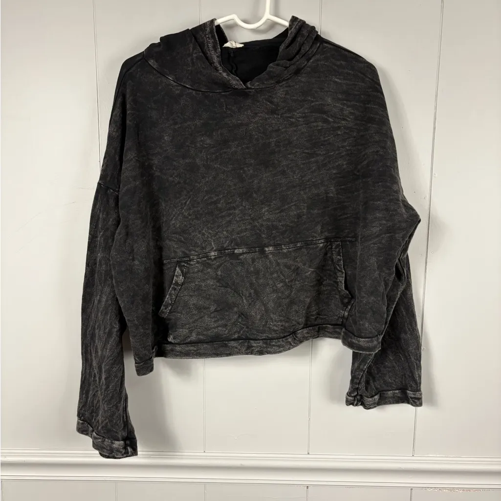 Peach Love California Distressed Faded Hooded Sweatshirt Small Grunge Punk - Image 9