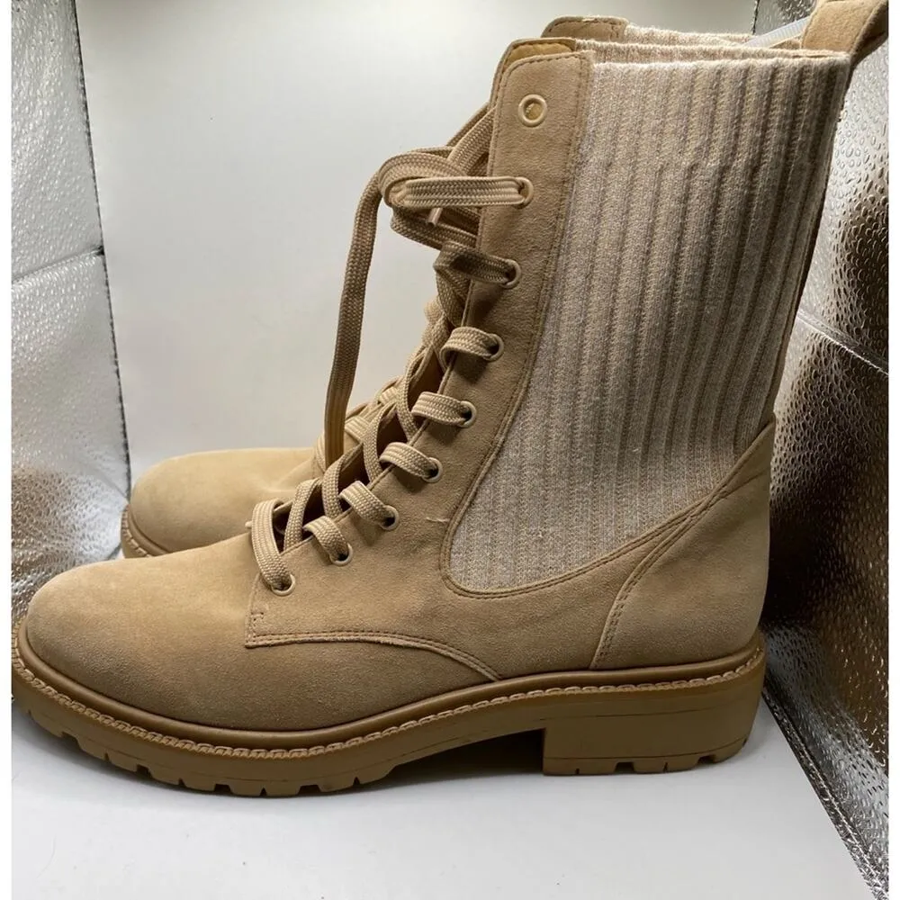 NWOB Sam Edelman Lydell Combat Boot Sesame 9 Blogger Favorite - Image 5