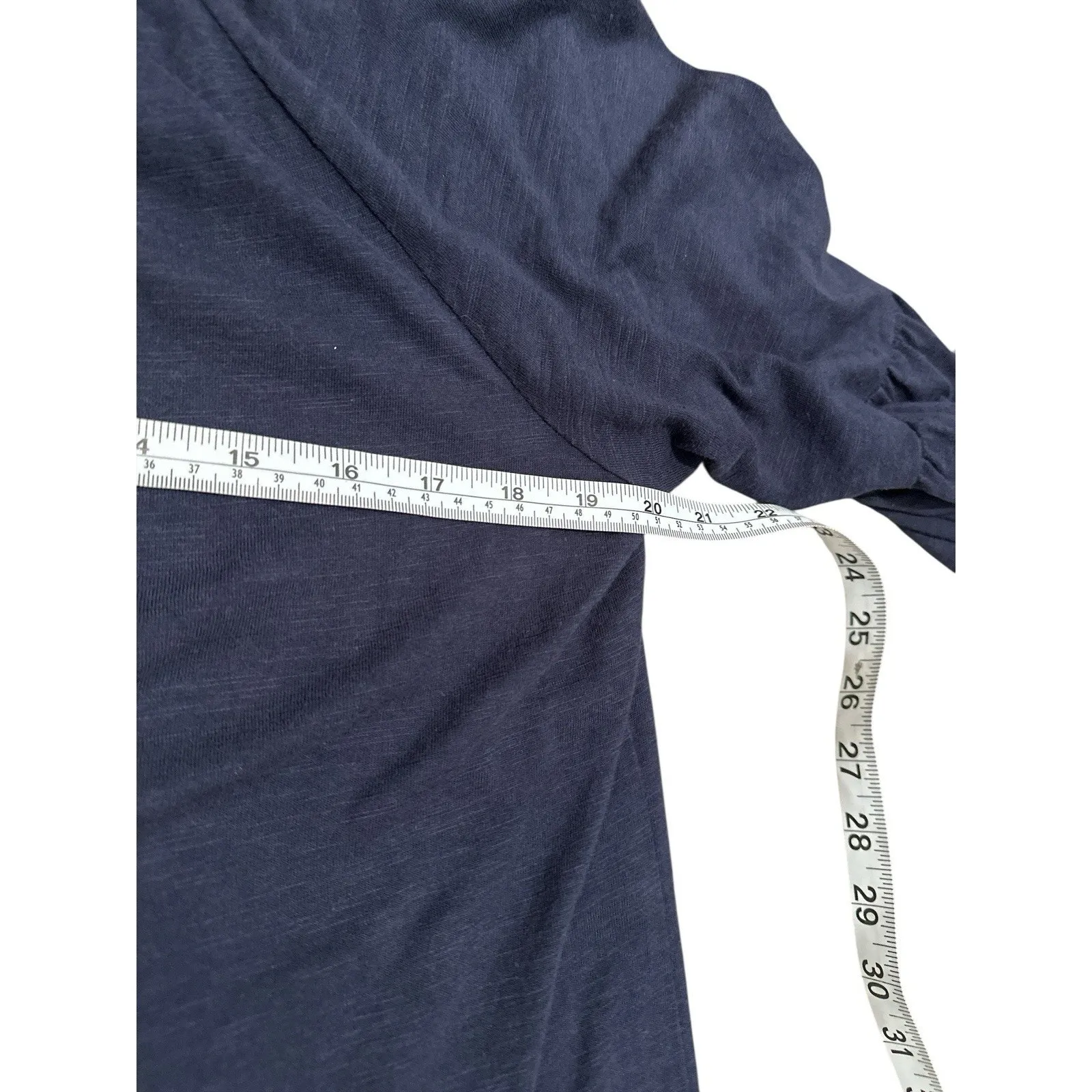 Lilly Pulitzer Size M Del Lago Tunic Navy Dress Tassel Ties Bell Sleeve Beach - Image 9