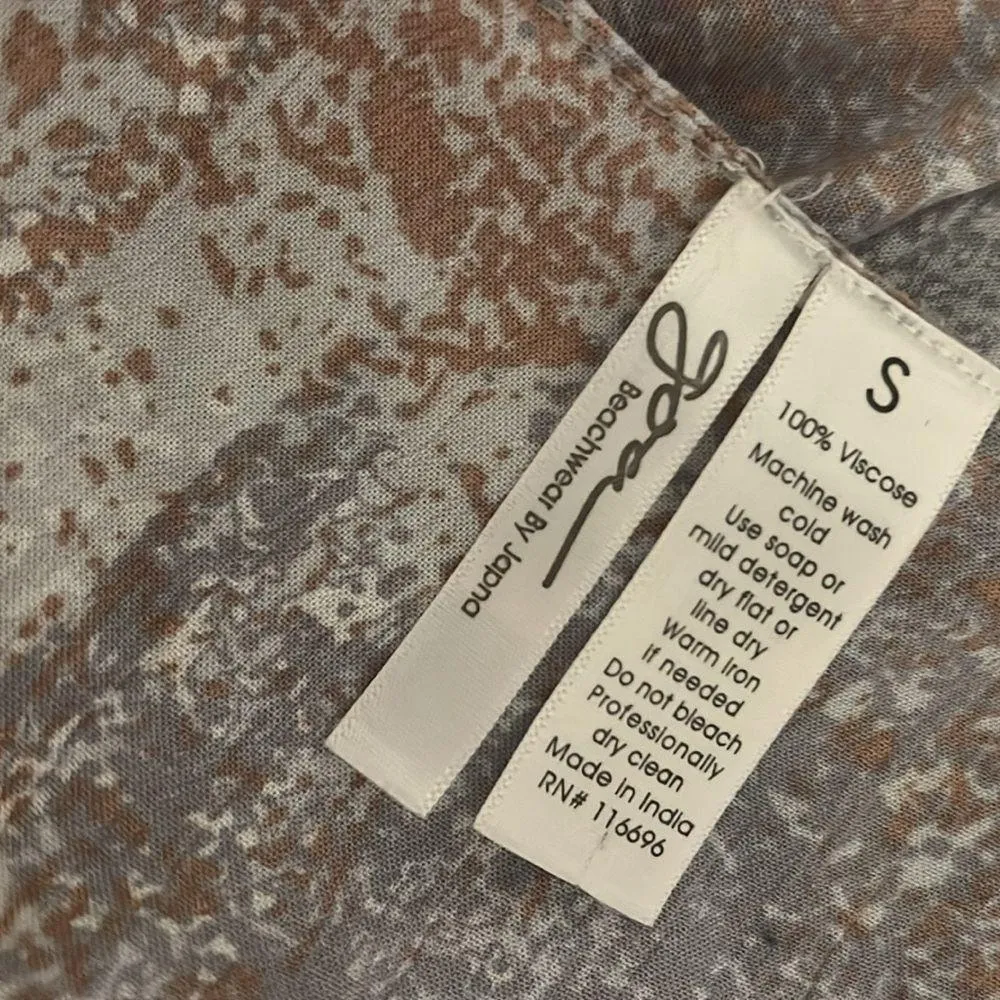 Goa beachwear by Japna summer viscose dress . Size S - Image 5