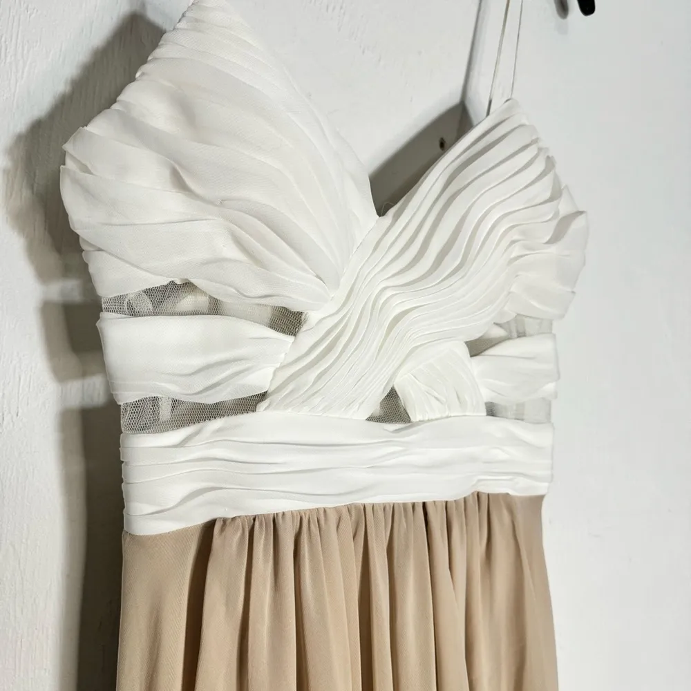 Adrianna Papell High Low Dress - Image 4