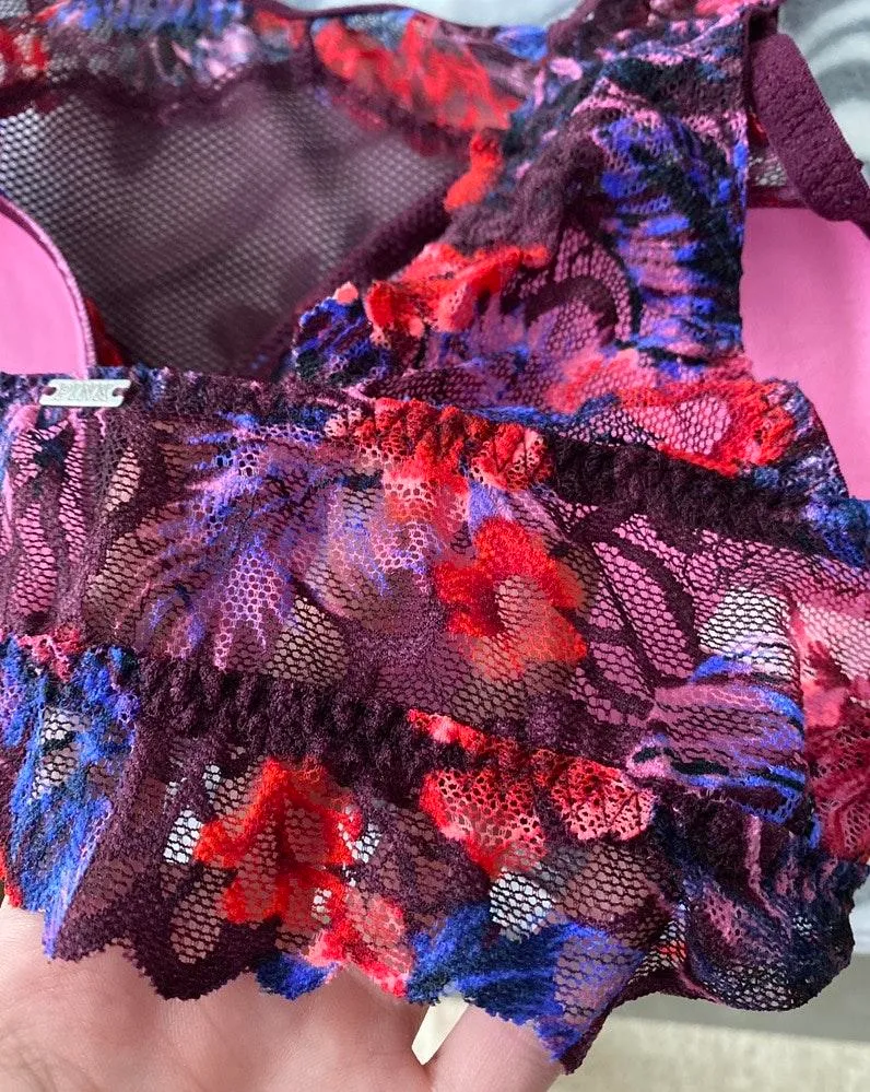 Pink Bralette Size M - Image 3