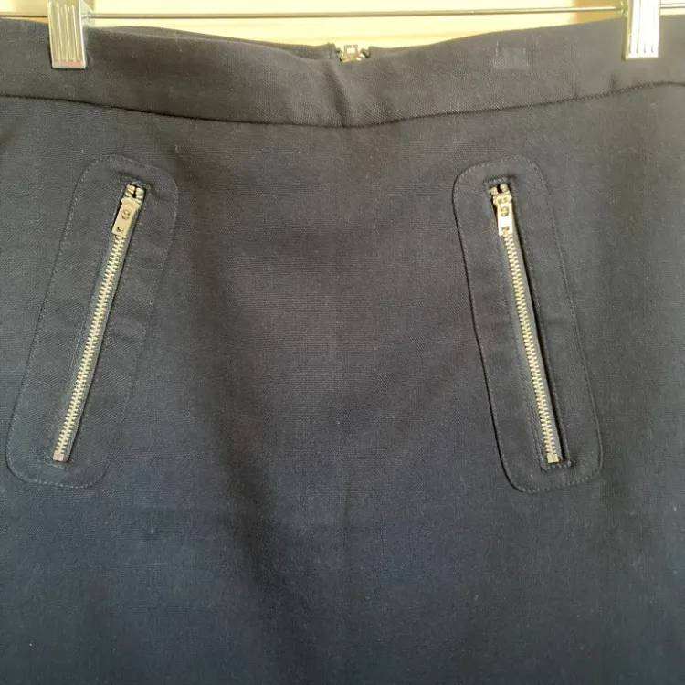 Gap Black Zipper Mini Skirt - Image 6