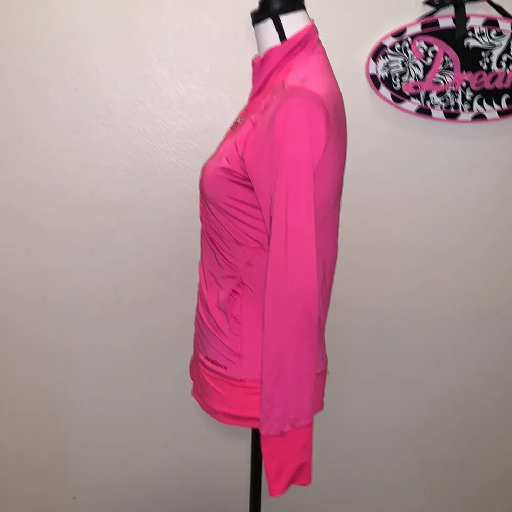 New Balance  bright pink full zip up athletic jacket - Image 4
