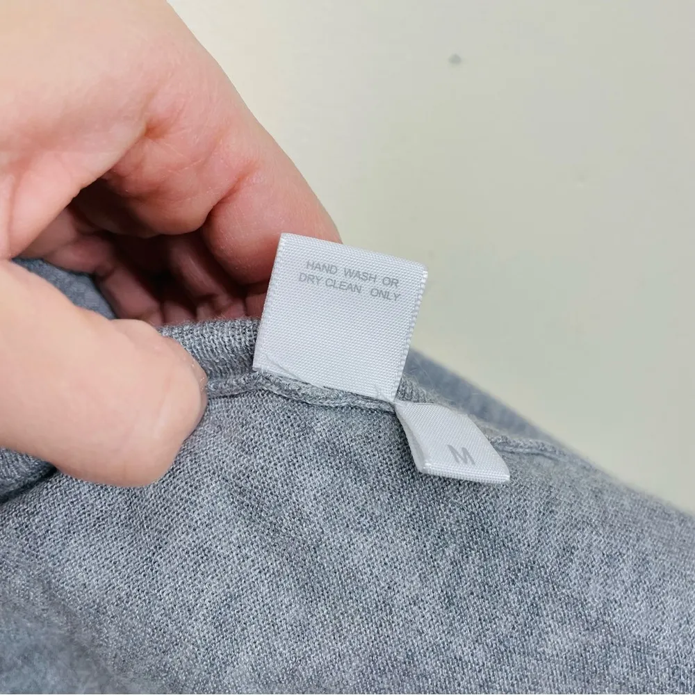 Kokun Bamboo Cashmere Open Front Cardigan Light Grey size M Gray Size M - Image 13