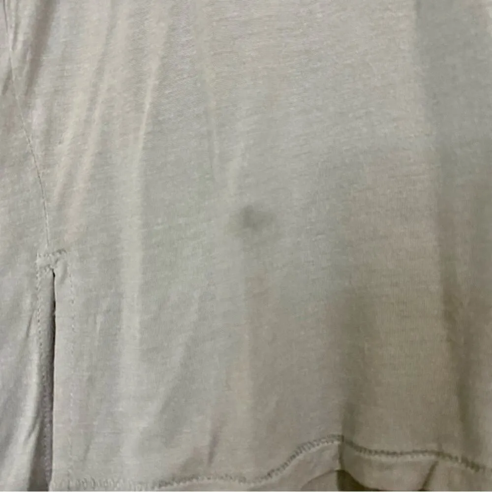 Topshop Women’s Casual Racerback Tank Top Grey Size 2 FLAW - Image 6