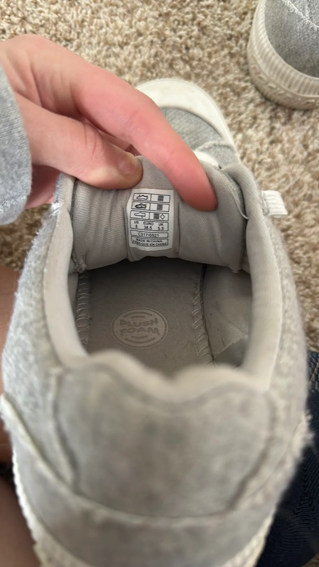 Gray Sneaker Shoes - Image 6