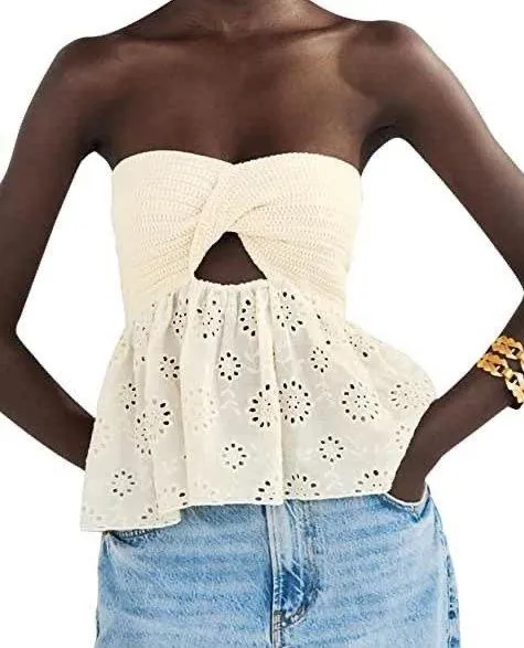 ZARA Combination Knit Top - Image 2