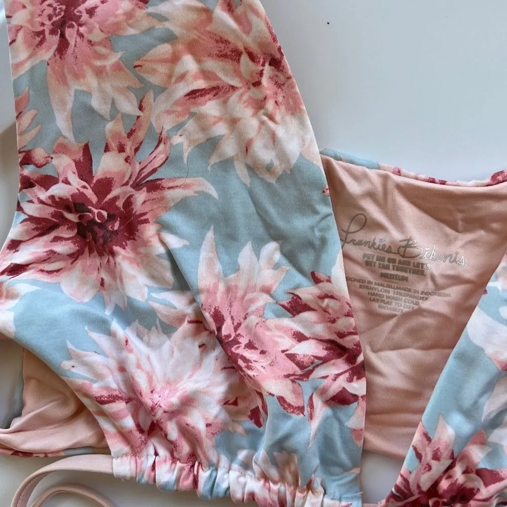 Frankie's Bikinis‎ Floral Bikini Top - Image 3