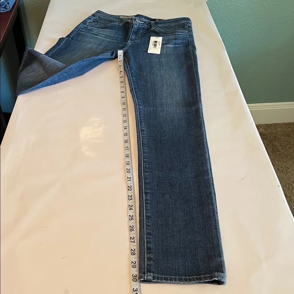 Ag Adriano Goldchmied The Prima Mid Rise Cigarette NWT Size 27 - Image 7