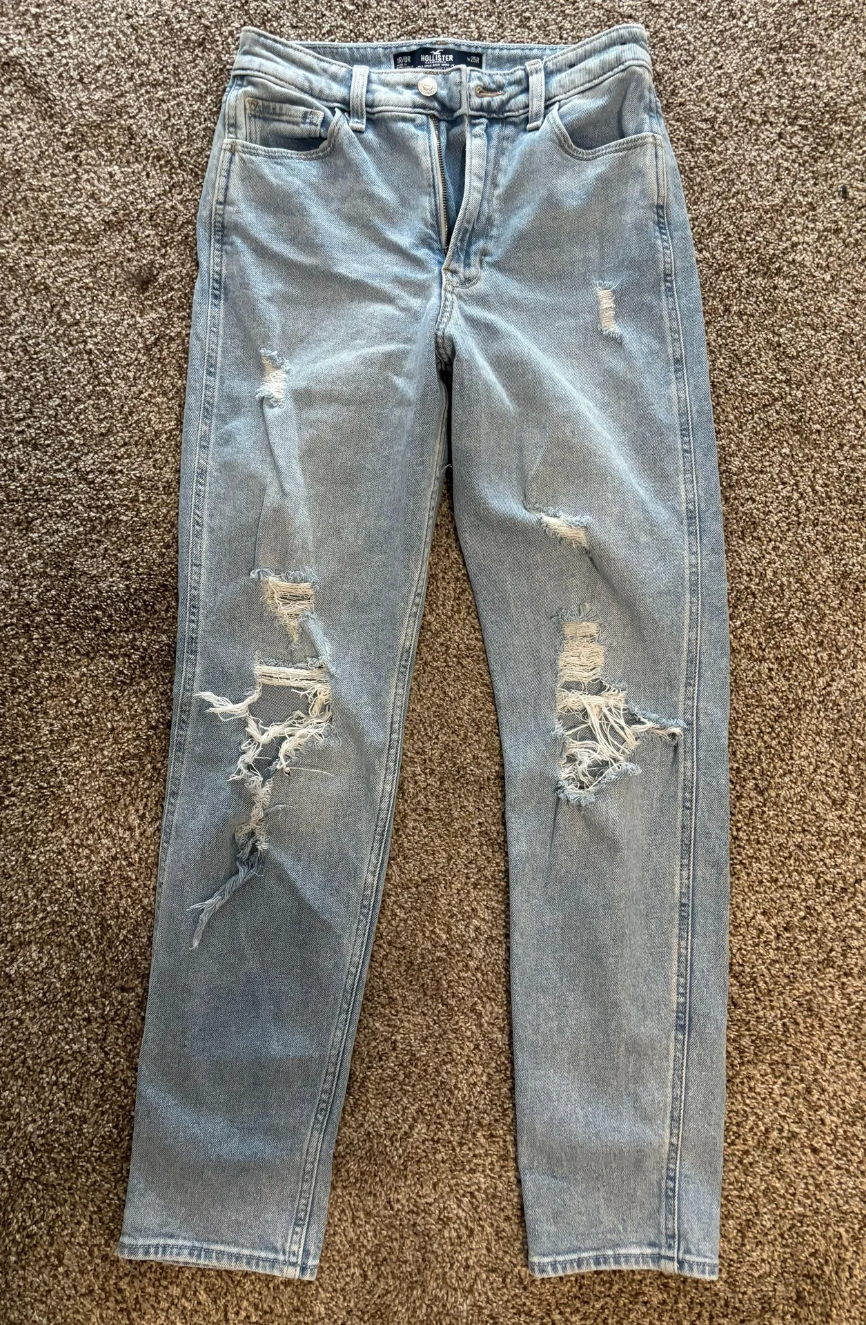 Hollister Distressed Mom Jeans - Image 4