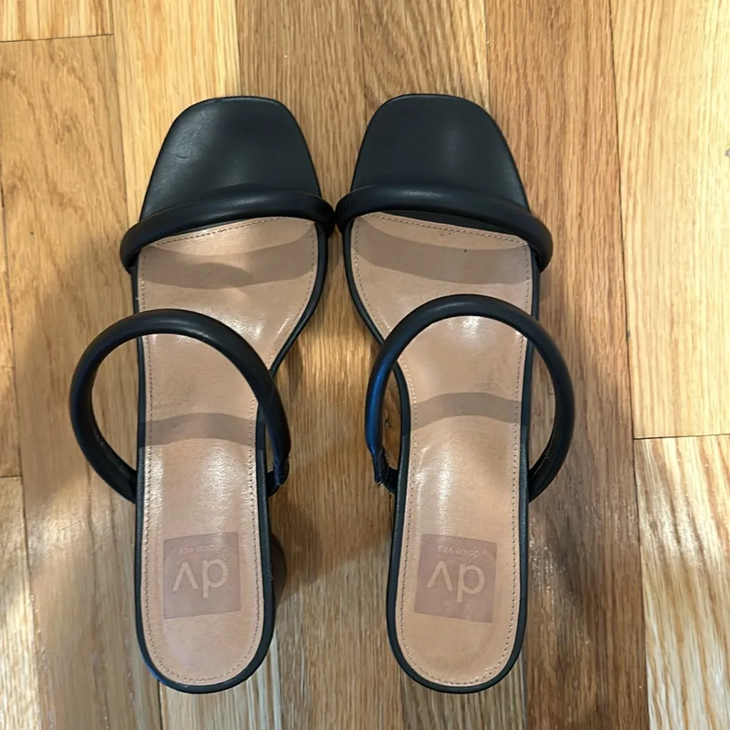 Dolce Vita round heel strappy sandal Black Size 9 - Image 6