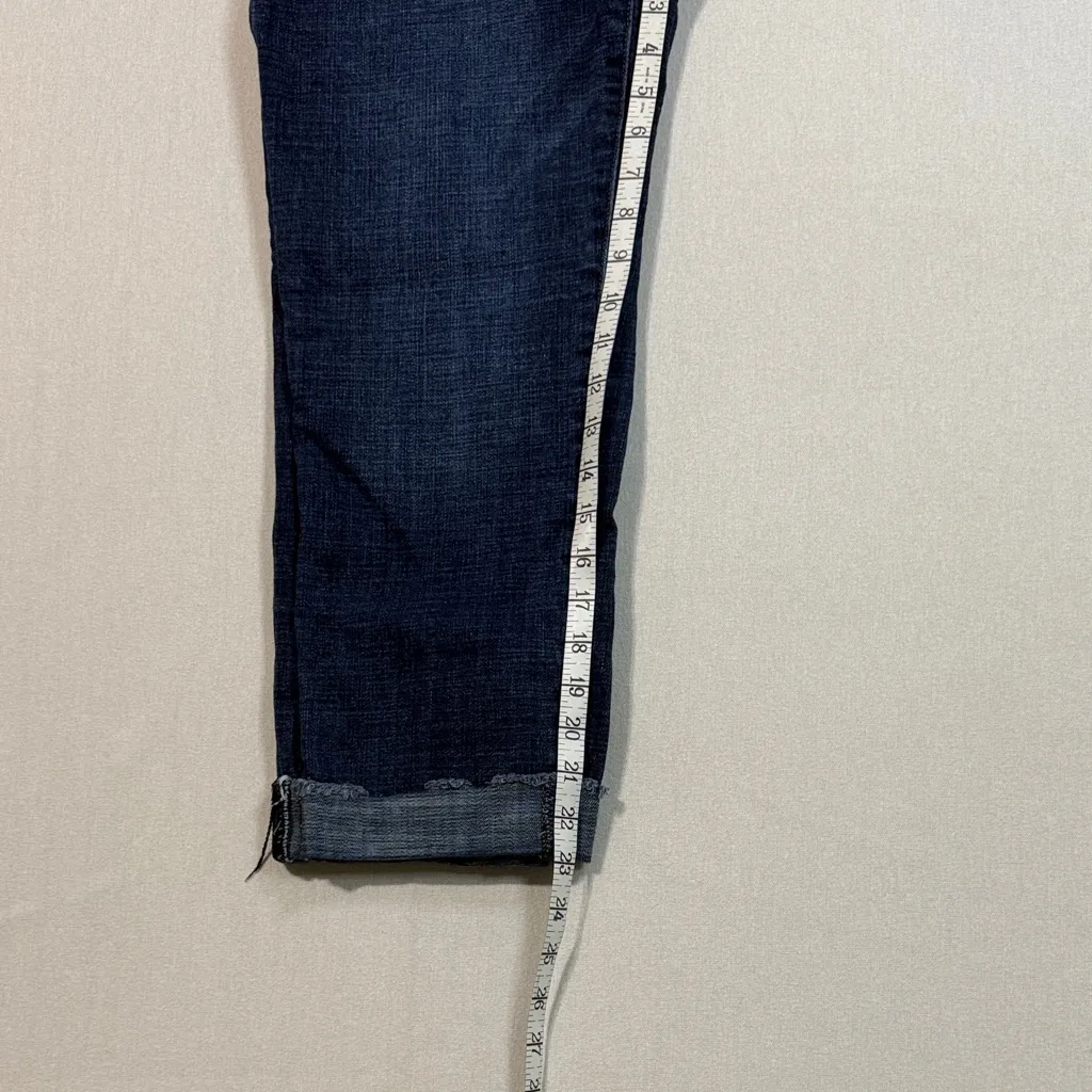 Kut from the Kloth Indigo Cropped Jeans - Image 4