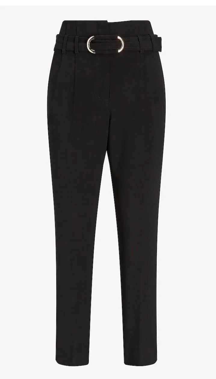 EXPRESS Super High Waisted Ankle Pants - Image 3
