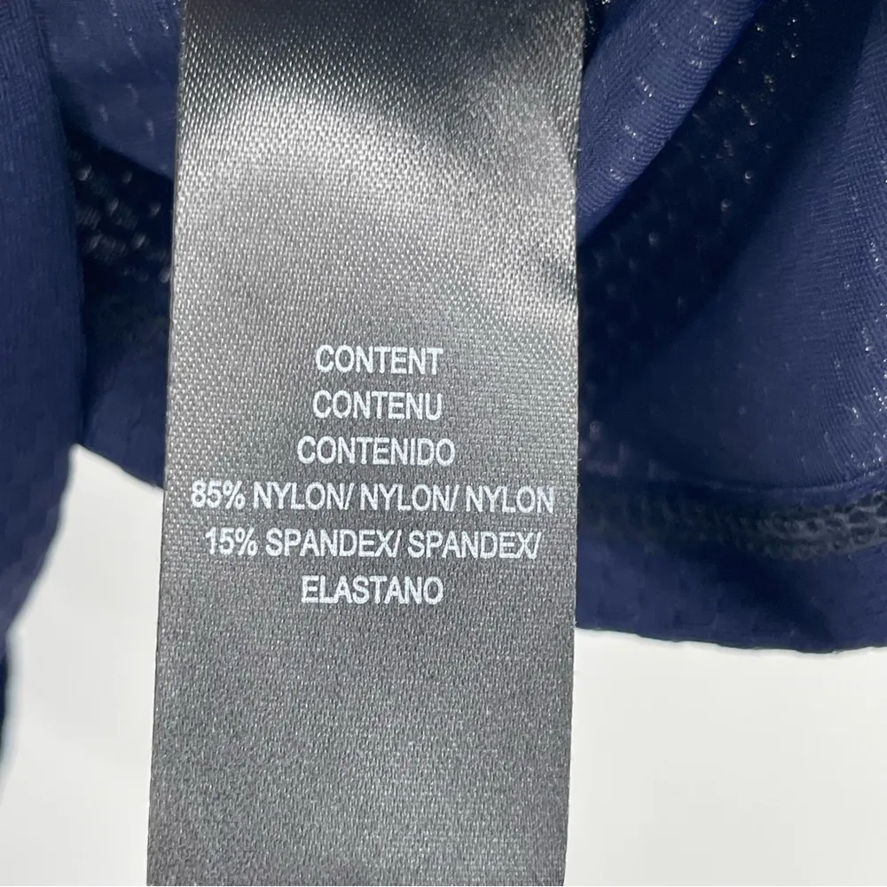 Leyden Ruched Tank Top in Navy NWT Blue Size XS - Image 7