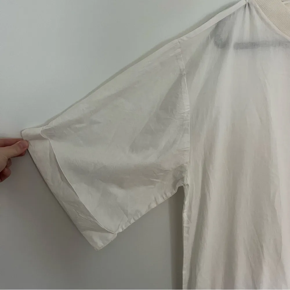 Free People Pullover Drop Waist Cotton Mini tunic shirt dress Size XS NEW - Image 5