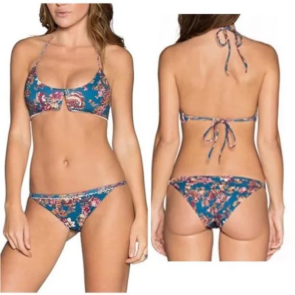 TAVIK Floral Bikini Swim Set XS - Image 2
