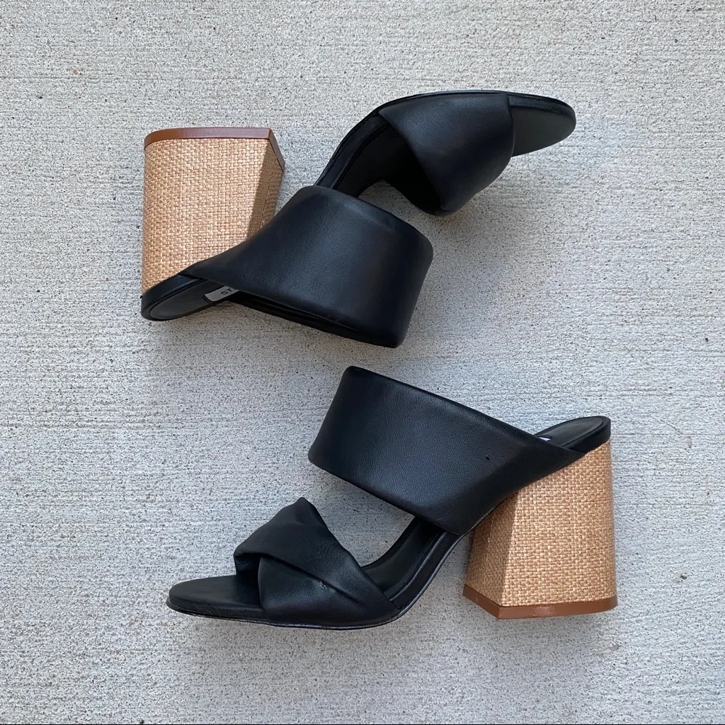 Steve Madden Masterful Chunky Block Heeled Sandal size 6.5 - Image 2