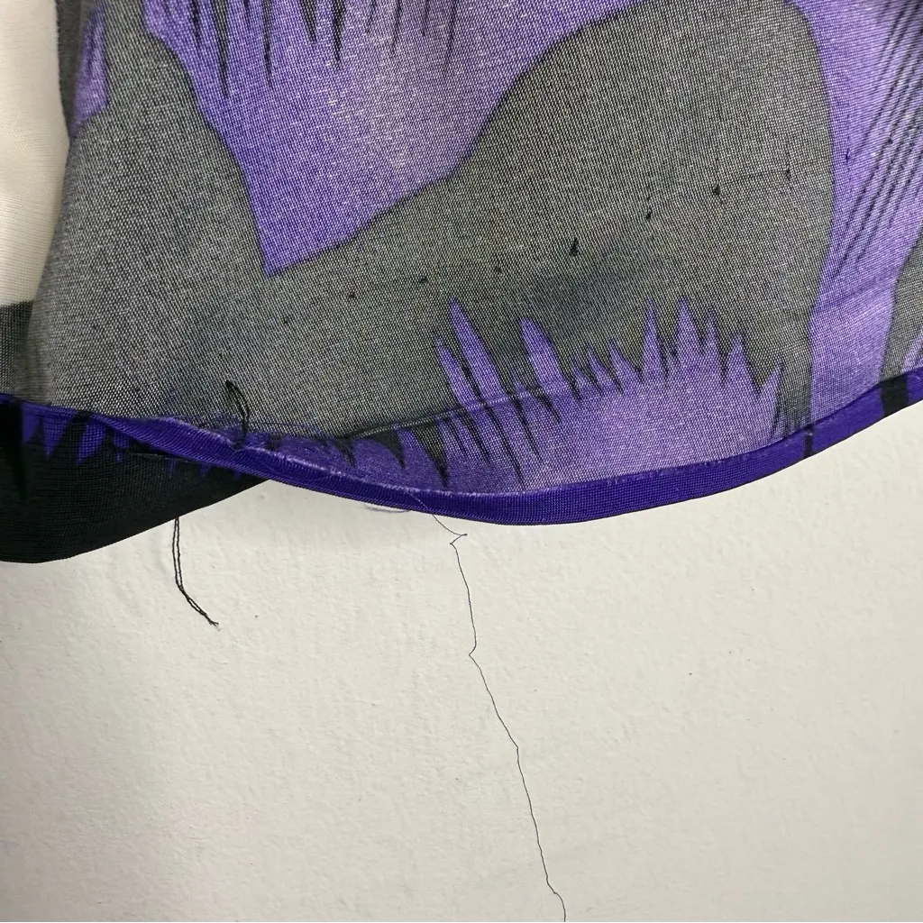 Diane von Furstenberg Harriet Silk Blend Floral Dress – Size Small - Image 7