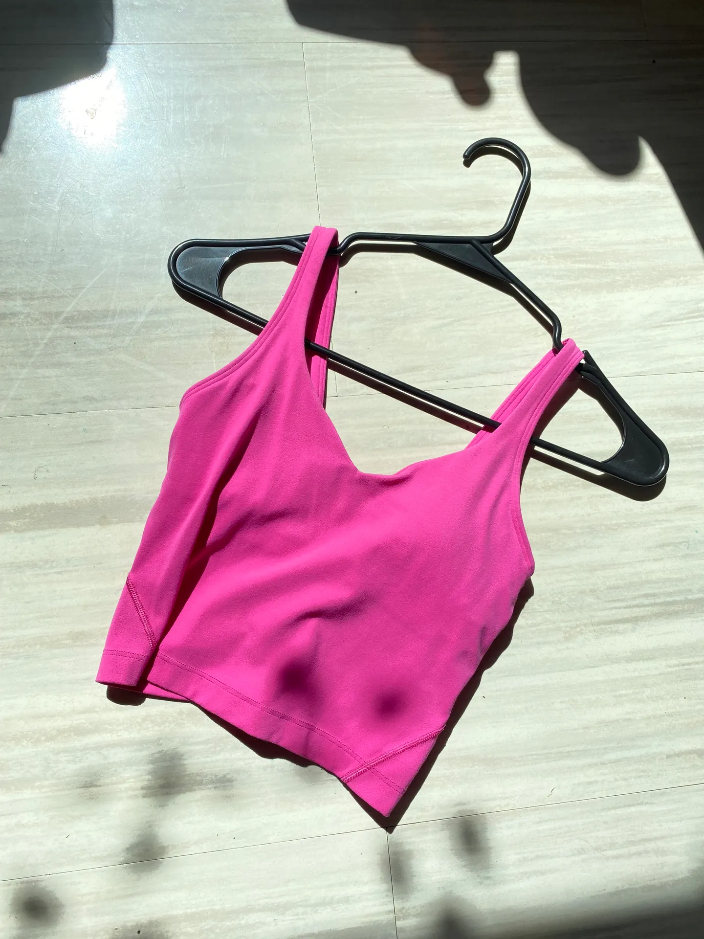 Lululemon Sonic Pink Align Tank - Image 3