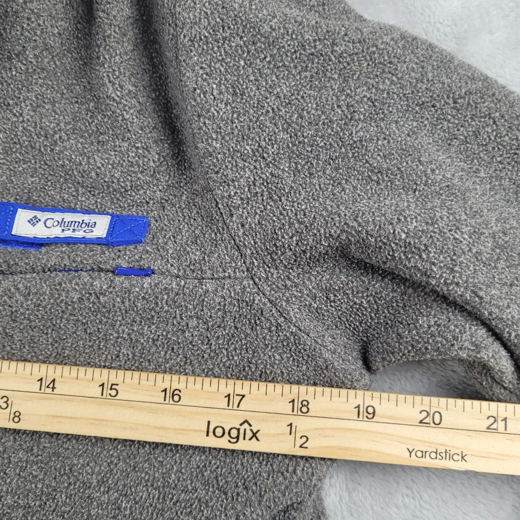 Columbia PFG Harborside Pullover Women's Gray Omaha Storm Chasers Size M - Image 8