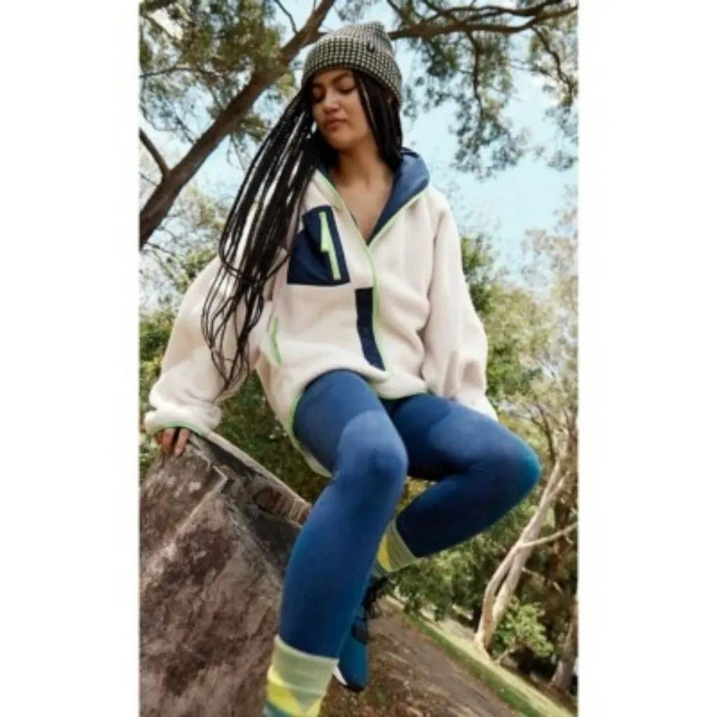 Free People Hit The Slopes Shawl Jacket M - Image 8